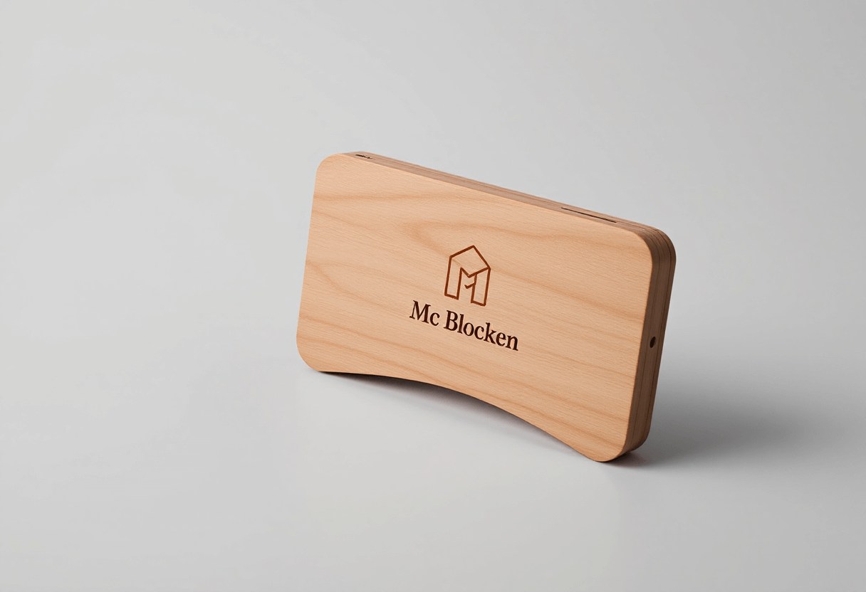 Accessoire promotionnel bois.